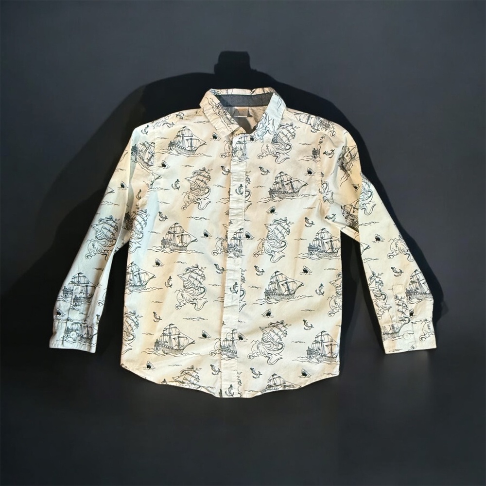 Boys Gymboree Nautical Button Up